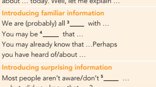 8.6 Giving a presentation