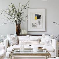 How To Decorate Like Sarah Richardson | Sofa table decor, Living room wall, Living room decor