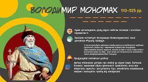 Русь – Україна в період правління Володимира Мономаха та Мстислава Великого