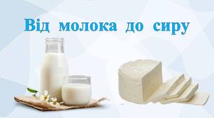 Від молока до сиру.