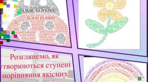 Ступені порівняння прикметників
