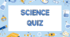 Warm-up Science and technology quiz