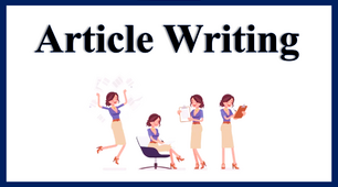 Презентація "Writing an article"