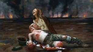 Ранo - вранцi на світанку босими ногами