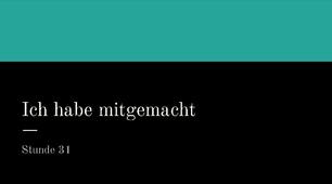 презентація для 6 (2) класу на тему "Ich habe mitgemacht"