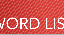 WORD LIST 8