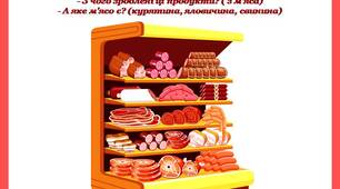 Заняття у вигляді презентації "Продукти харчування"