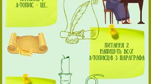 Робочий аркуш для 5 класу до теми : Як народжувалась історична наука?