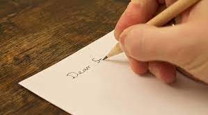 Letter of complaint. Example