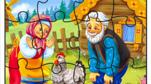 Пазли з ілюстраціями українських народних казок