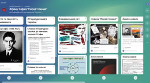 Методичний кейс при вивченні творчості Франца Кафки
