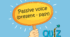 Present Passive&Past Passive Voice