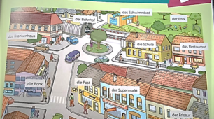 Дистанційні уроки німецької_Рівень А1.2. _за підручником Klasse_ Тема " У місті. Транспорт. Моє житло"