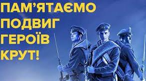 Пам'ятаємо про Героїв Крут. Сторінки історії України.