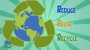 REDUCE, REUSE, RECYCLE
