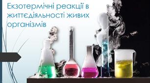 Проект на тему: Екзотермічні реакції в життєдіяльності живих організмів