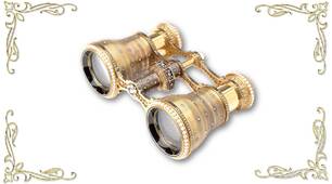 Театральний бінокль. Theatrical binoculars. Binocolo da teatro.