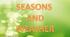 Seasons. Weather. Погода. Пори року.