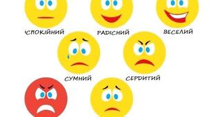 Методика "Мій настрій" ( визначеня уміння називати і показувати свій емоційний стан) вік 3-6 років