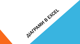 Діаграми в Excel