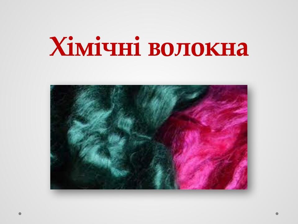 Хімічні волокна