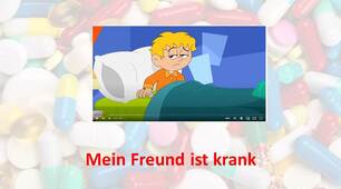 Mein Freund ist krank