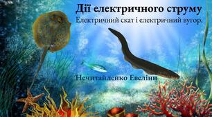 Міні-презентація «Дії електричного струму»