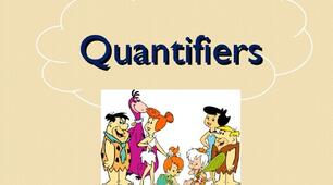 Quantifiers: some, any, much, many, (a) few, (a) little, a lot, lots of