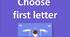 Презентація "Animals. Choose first letter"