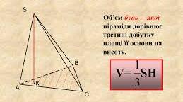 11кл. Об'єм піраміди.1