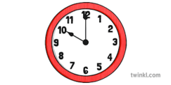 10 Oclock Illustration - Twinkl