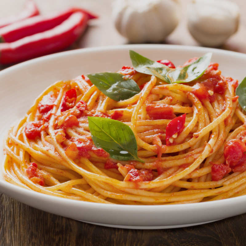 Tomato Garlic Pasta Recipe: How to Make Tomato Garlic Pasta Recipe | Homemade Tomato Garlic Pasta Recipe