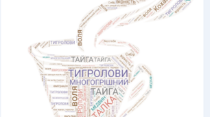 Інтерактивна вправа "Хмаринка слів" за твором "Тигролови",11 клас.