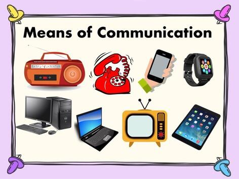 Means of Communication Free Games online for kids in Pre-K by Cherry