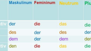 Artikel. Dativ oder Akkusativ?