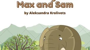 A book "Travelling  with Max and Sam" for kids