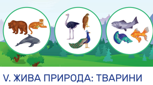 Жива природа:тварини