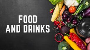Food and drinks