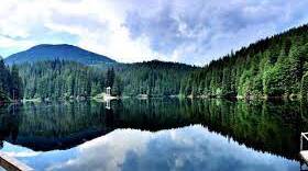 One of the seven natural wonders of Ukraine. The national park "Synevyr"