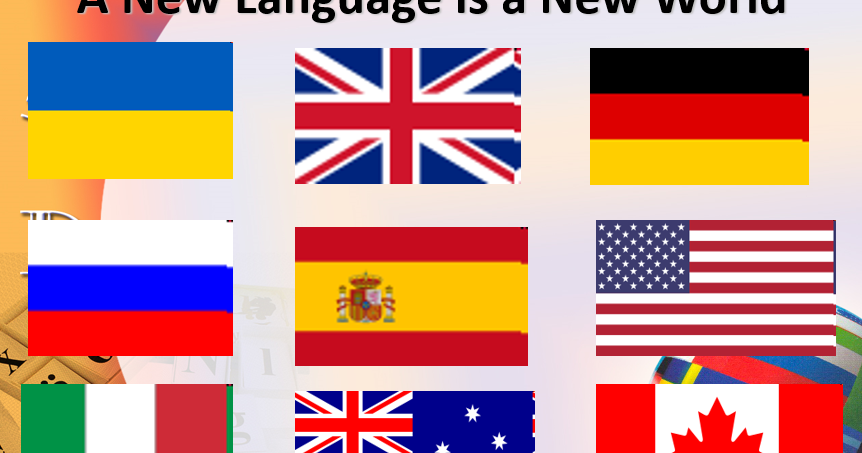 World Languages Image Ru Презентація