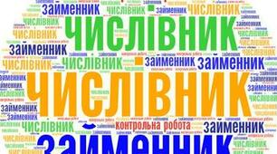 Діагностувальна робота "Числівник. Займенник".