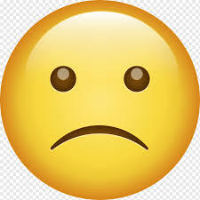 Emoji, Грустный, Лицо, Расстроенный, Скучно, Желтый, Сообщение, WhatsApp, Социальные сети, Смайлик, png | PNGWing