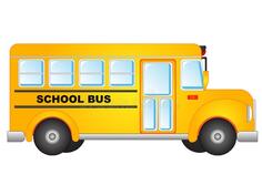 Школьный автобус Clipart иллюстрации вектора Иллюстрация вектора - иллюстрации насчитывающей ð¸ð·oð»ð¸ñ€oð²ð°ð½o, ð¼ð¸ð»o: 120699732