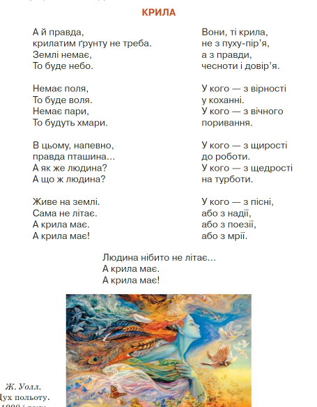 Ліна Костенко. «Крила». | Урок на 2 завдання. Українська література