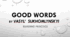 Reading "Good Words" за твором В.О.Сухомлинського "Добре слово"