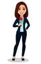 Journalist Woman Beautiful Lady Reporter Stock Illustration - Download Image Now - Journalist, Newscaster, Women - iStock
