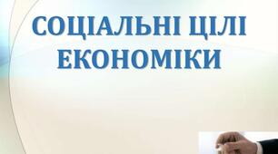 Соціальні цілі економіки