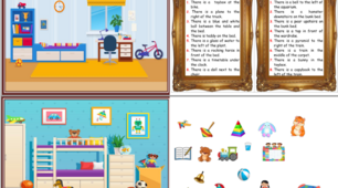 Гра з липучками "Children's room"
