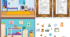 Гра з липучками "Children's room"