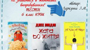 Тести "Не здаватися в життєвих випробуваннях" 